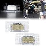NSLUMO Luzes LED De Cortesia Para Compartimento De Bagagem De Substituição Para Land Ro Ver Range Rover L322 6500K Xenon Branco LED Interior Luz De Carga Conjunto