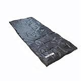 Ntk- Saco De Dormir Tipo Envelope Bugy- Com Faixa De Temperatura Entre 8-C à 15-C- Enchimento De Fibras Sintéticas E Bolsa De Transporte- Preto