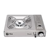 NTK Fogareiro Stain Em Aço Inox Com Ignição Automática E Flex Fuel