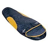 Ntk, Saco De Dormir Tipo Sarcófago Antartik, Com Faixa De Temperatura Entre -7°c à 3°c, Com Capuz Curvo E Bolsa De Compactadora, Preto Com Laranja