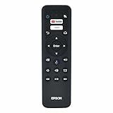NTQinParts Controle Remoto De Substituição Para Projetor Epson EF 100B 100W ELPAP12