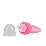 Nuby Alimentador De Silicone Rosa