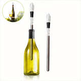 Nuevo Bastão Resfriador De Inox Com Bico Aerador De Vinho