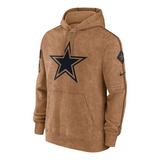 Nuevo Moletom Dallas Cowboys Brown 2024 Service Therma