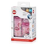 NUK Kit Mamadeira My 1St S1 150Ml S2 300Ml Girl   Rosa 2 Unidades