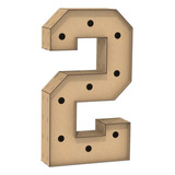 Numero 2 Letra Caixa