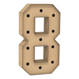 Numero 8 Letra Caixa