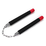Nunchaku De Espuma Com Rolamento Treino Kung Fu Karatê