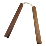 Nunchaku De Madeira 30cm Para Treino Artes Marciais Kung Fu
