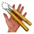 Nunchaku De Madeira Com Rolamento Kung Fu Karatê