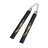 Nunchaku Decorativo Esponja E Metal 31cm