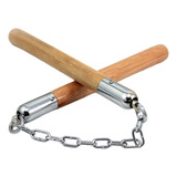 Nunchuck Com Corrente De Aço Nunchucks Artes Marciais