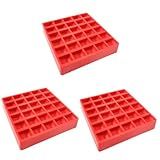 NUOBESTY Caixa 3pcs Placa De Arquivo Do Mouse Pad Topo De Bolo Flamingo Trajes Infláveis Para Crianças Porta Caneta Giratório Caixas Organizadoras Recipiente Moeda Vermelho