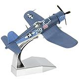 NUOTIE F4U Corsair Escala 1 72 Jatos De Combate Baseados Em Navios E Em Terra Modelo De Caça DieCast Aeronaves De Exibição Militar Coleção De Presentes