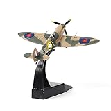 NUOTIE Modelo De Caça Spitfire 1 72 Modelo De Avião De Combate Lendário Da Segunda Guerra Mundial Modelos De Aviões Fundidos Em Metal Para Coleções E Presentes