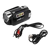 Nurnesy Digital Video Camera Filmadora Gravação De Alta Definição Para Filmagem, Display Lcd De 2,7 Polegadas, Zoom 16x, Flash Embutido, Conveniente Com Interface De Parafuso De