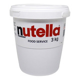 Nutella 3 Kg Creme De Avelã Balde Gigante Ferrero Original