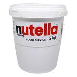 Nutella 3kg Original Balde Gigante Creme De Avelã Oferta