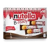 Nutella B Ready Biscoitos Wafer Com Creme Nutella Kit C 10