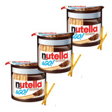 Nutella Go Kit Com 3 Unidades 52g Importado Dos Eua