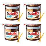 Nutella Go Kit Com 4 Unidades 52g Importado Dos Eua
