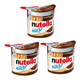 Nutella Go Palitos Com Nutella Importado Eua 3 Unidade