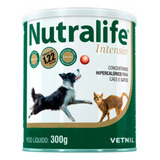 Nutralife Intensiv 300 Gr Vetnil Suplemento P Cães E Gatos