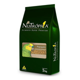 Nutropica Papagaio Natural 5kg Ração Super Premium