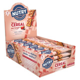 Nutry Barra De Cereal Caja Con 24 Unidades Sabor Morango Con Chocolate