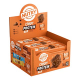 Nutry Crispy Protein Bar Chocolate Ao Leite 360g 12un De 30g