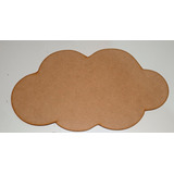 Nuvem Mdf Cru Decoracao