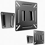 Nuyoah Pacote Com 2 Suportes De Parede Para Monitores De 35-6 Cm-68-6 Cm- Tela Plana LCD LED- Suporte De TV Pequeno Para Monitores De Computador- Suporte De TV Para Trailer- Perfil Baixo- Fixo Com