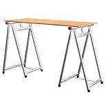 NV Kit 2 Cavaletes Ferro Dobrável Reforçado 80x80cm