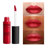 Nyx Batom Soft Matte Metallic Lip Cream Gloss Metálico Matte