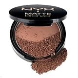 NYX MATTE BRONZER BRONZEUR MAT Para Rosto E Corpo 0 33 Oz 9 5 G Tamanho Completo MBB02 Deep Cool Brown BCS WT