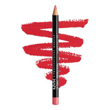 Nyx Slim Lip Pencil Lápis Delineador Boca - Lindas Cores Cor Spl817 Hot Red
