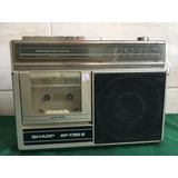 N°2134 Radiogravador Sharp Gf
