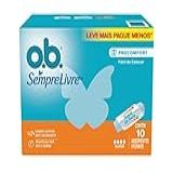 O B Absorvente Original Super Branco Pacote De 10 Unidades Leve 10 Pague 8 