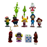 O Grinch Miniaturas Bonecos