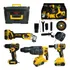 O Kit Multi Ferramentas 4 Em 1 Com 2 Bateria 48v