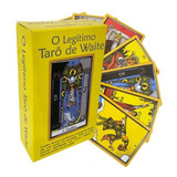 O Legitimo Tarô Waite 78 Cartas Plastificado C Manual Full