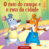 O Rato Do Campo E O Rato Da Cidade, De Ciranda Cultural. Lê Pra Mim Editorial Ciranda Cultural Editora E Distribuidora Ltda. Em Português, 2021