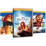 O Rei Leão   Coleção Completa   4 Dvds Promoção