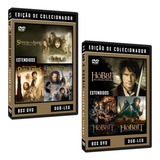O Senhor Dos Anéis O Hobbit Trilogias Em Dvd
