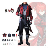 O Traje De Fantasia De Anime Genshin Impact Diluc Ragnvindr