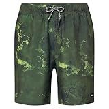 Oakley Bermuda Masculina Sunset Reciclado 48 Cm Estampa De Oxidação Verde GG