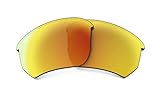 Oakley Lentes De óculos De Sol Femininas Flak Beta Low Bridge Fit Sport De Reposição Fogo 65 Mm