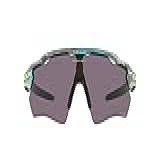 Oakley Óculos De Sol Masculinos Retangulares Oo9208 Radar Ev Path Redemoinho Do Santuário Prizm Cinza 38 Mm