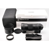 Obj. Sigma 150-600mm F/5-6.3 Dg Os Hsm Contemporary P/ Nikon