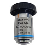 Objetiva 60x Acromatica Plan